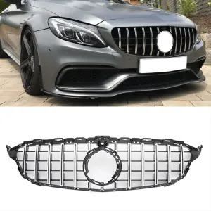 Mercedes W205 Uyumlu C Serisi 2015-2018 Panjur Gtr Krom