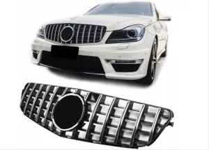 Drs Tuning Mercedes W204 Uyumlu 2007-2014 C Serisi Panjur Gtr - Gri - Görsel 4