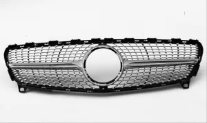 Mercedes W176 Uyumlu (2016-2018) A Serisi Diamond Panjur - Gri thumb 2