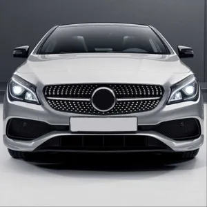 Mercedes W117 Uyumlu 2016-2018 Cla Diamond Panjur - Siyah thumb 3