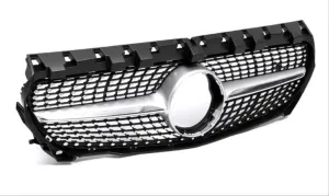 Mercedes W117 Uyumlu 2013-2015 Cla Diamond Panjur - Gri thumb 2