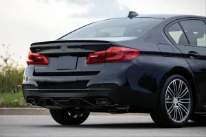 Bmw 5 Uyumlu Serisi G30 Hybrıd Spoiler - Piano Black (Parlak Siyah) thumb 3