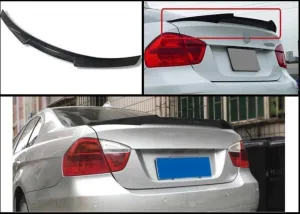 Bmw 3 Uyumlu Serisi E90 2005-2012 M4 Spoiler - Piano Black thumb 2