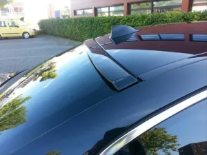 Bmw 5 Uyumlu Serisi F10 2010-2016 Cam Üstü Spoiler - Piano Black (Parlak Siyah) thumb 2