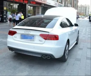 Drs Tuning Drs Tuning Audi A5 Uyumlu 2009-2016 Spoiler - Piano Black (Parlak Siyah) - Görsel 3