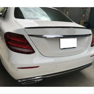 Mercedes Benz Uyumlu W213 E Serisi Düz Spoiler Piano Black thumb 3