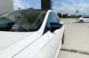 Seat İbiza Uyumlu 2017 / Leon 2017 Batman Ayna Kapağı Piano Black - Görsel 4