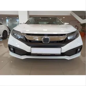 Drs Tuning Honda Civic Uyumlu Fc5 2019-2021 Ön Sis Kaşı Kaplaması Karbon (Makyajlı Kasa) - Görsel 2
