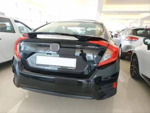 Drs Tuning Honda Civic Uyumlu Fc5 V Style Spoiler - Piano Black - Görsel 4