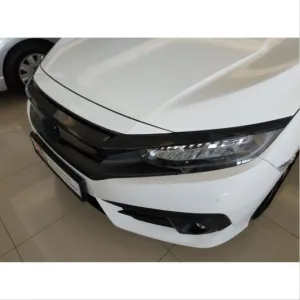 Drs Tuning Honda Civic Uyumlu Fc5 2016-2020 Ön Panjur Kaplama Piano Black - Görsel 3