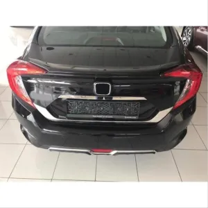 Honda Civic Uyumlu Fc5 2016-2020 Bagaj Kapağı Plaka Çerçevesi 2 ParçaDRS Tuning kalitesiyle tanışın! Özel olarak Honda  model araçlar için üretilen bu ürün, oto