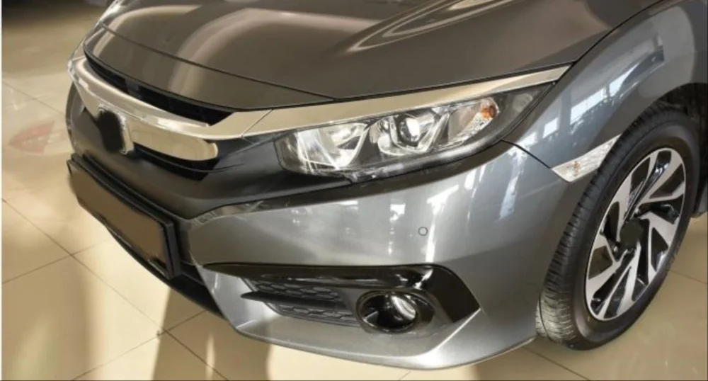 Drs Tuning Honda Civic Uyumlu Fc5 2016-2020 Ön Sis Kası-Halka Boyalı