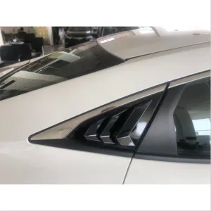 Drs Tuning Honda Civic Uyumlu Fc5 2016-2020 Kelebek Camı Kaplaması Köseli Model - Görsel 2