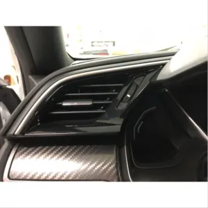Honda Civic Uyumlu Fc5 2016-2020 Havalandırma Menfez Kaplama 3 Parça Piano BlackDRS Tuning kalitesiyle tanışın! Özel olarak Honda  model araçlar için üretilen b