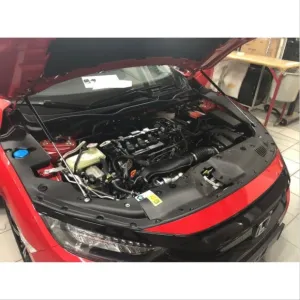 Honda Civic Uyumlu Fc5 2016-2020 Çamurluk Üst İç Koruma Kaplaması Logolu thumb 3