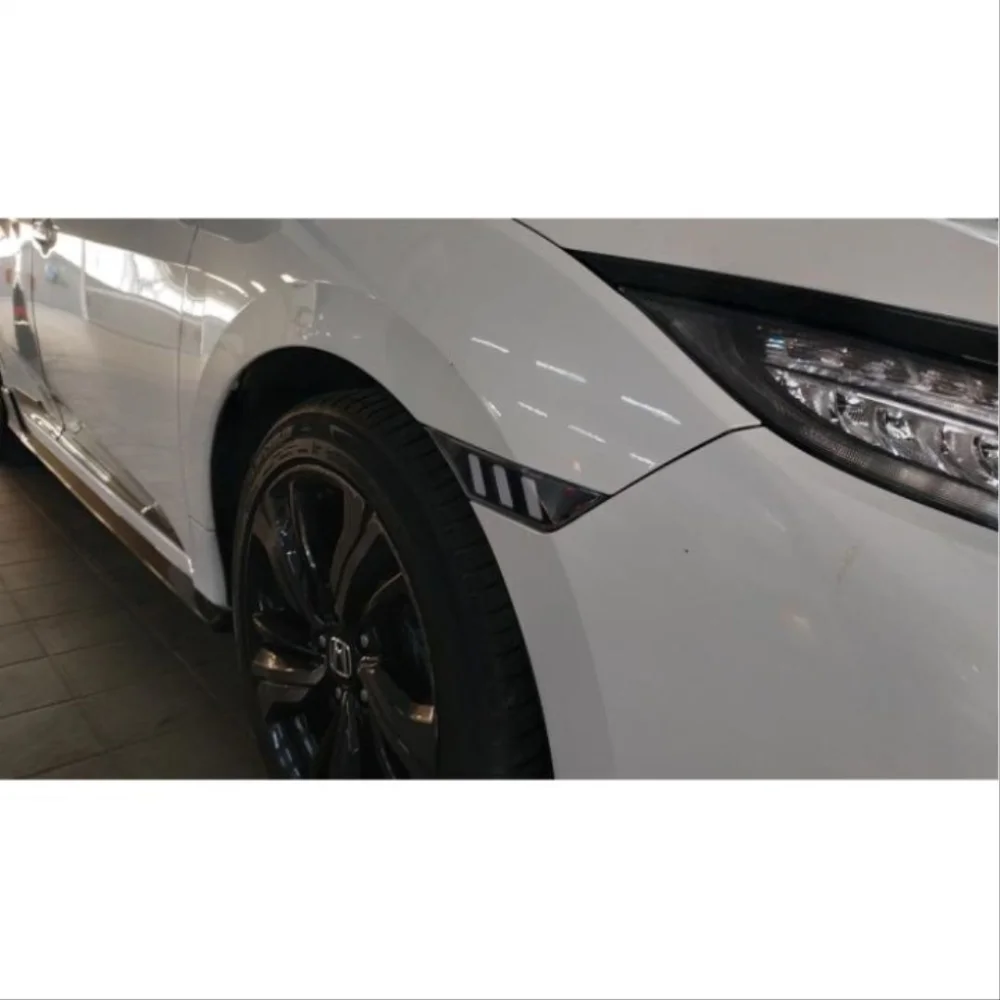 Drs Tuning Honda Civic Uyumlu Fc5 2016-2020 Çamurluk Sinyali 3 Çizgi
