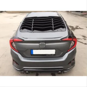 Drs Tuning Honda Civic Uyumlu Fc5 2016-2020 Arka Cam Kaplama (Cam Vızoru) - Görsel 4