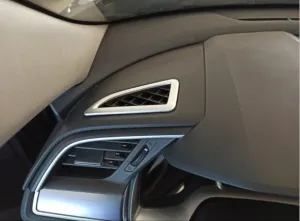 Drs Tuning Honda Civic Uyumlu Fc5 2016-2020 Hava Menfez Kaplama 2 Parça - Silver - Görsel 2