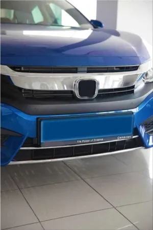 Honda Civic Uyumlu Fc5 2016-2019 Ön Tampon Alt Nikelajı 2 Parça thumb 2