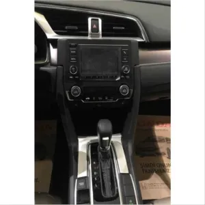 Honda Civic Uyumlu Fc5 2016-2020 Hava Menfez Kaplama 3 Parça - Silver (Kalın) thumb 3