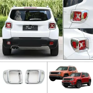 Jeep Renegade Uyumlu Stop Çerçevesi ABS Krom Aksesuar 2014-2017DRS Tuning kalitesiyle tanışın! Özel olarak jeep  model araçlar için üretilen bu ürün, otomobilin