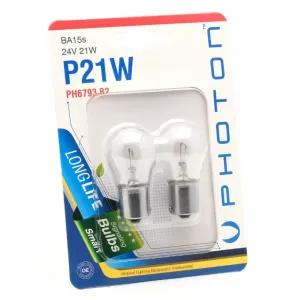 Photon uyumlu Blister P21W 24V 2'Li Blister modelleri Oto Aksesuar Shop'de. Kaliteli malzeme, hızlı kargo ve güvenli alışverişle hemen inceleyin.