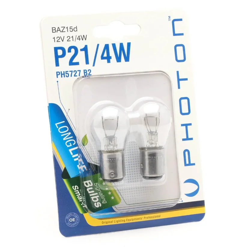 Blister Minyatür Uyumlu Serisi P21/4W Ph5727 B2