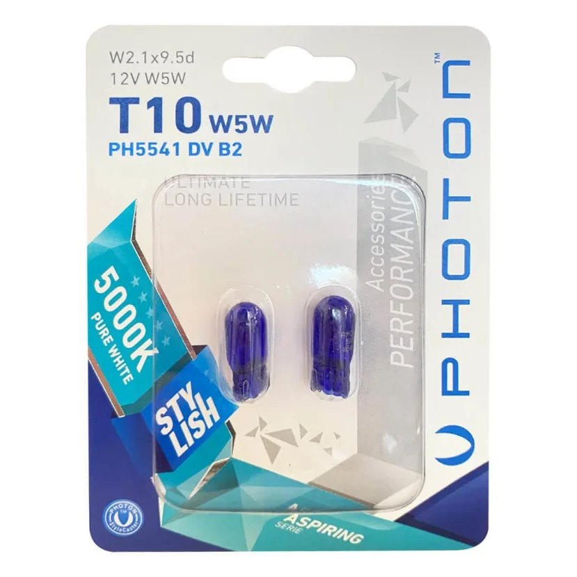 T10 W5W Uyumlu 12V Diamond Vision