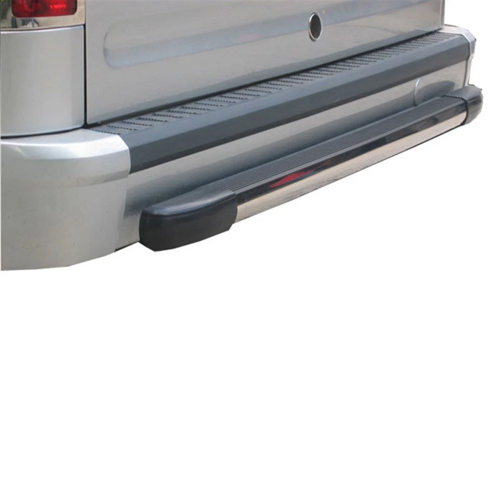 Peugeot Partner Uyumlu 1 Arka Titan Alüminyum Koruma Siyah 1996-2008