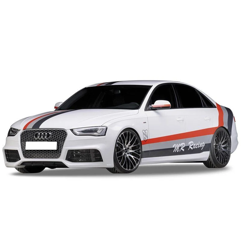 Drs Tuning Audi A4 Uyumlu B8 2008 - 2012 Rs4 Yan Marşpiyel Seti (Plastik)