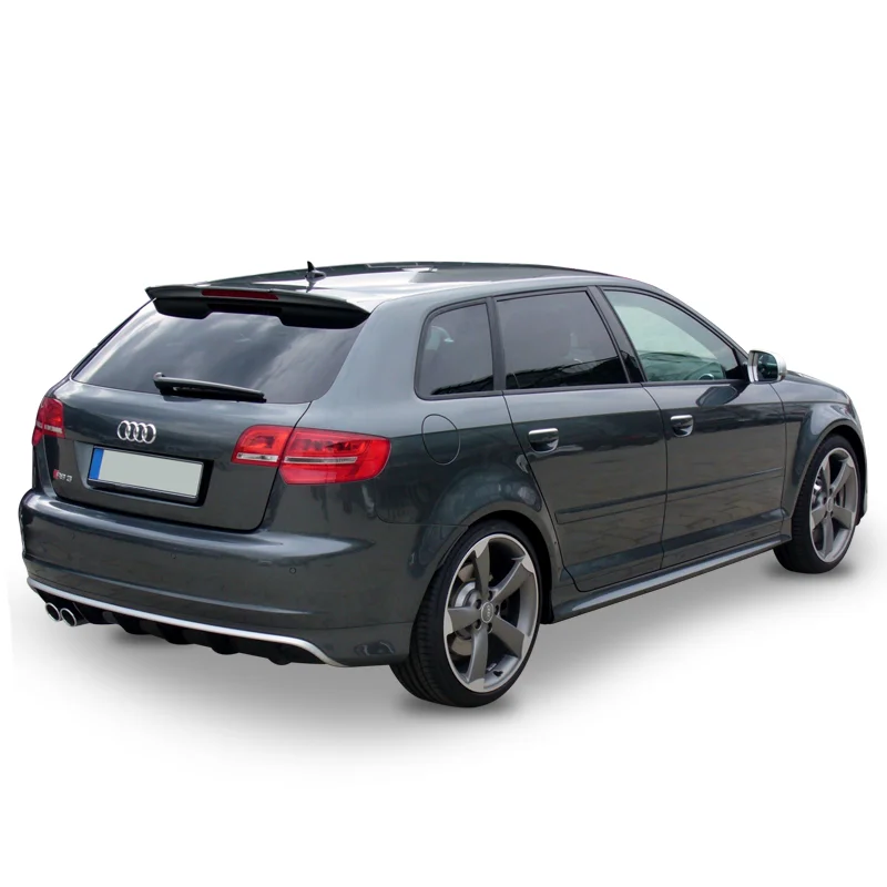 Drs Tuning Audi A3 Uyumlu 8P 2005 - 2008 Rs3 Dört Kapı Yan Marşpiyel Seti (Plastik)
