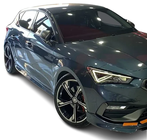 Seat Leon Uyumlu Mk4 (2021-2022) Aero Yan Marşpiyel Seti (Plastik)