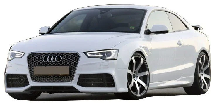 Drs Tuning Audi A5 Uyumlu 8P3 2008 - 2016 Coupe 2 Kapı Rs5 Yan Marşpiyel Seti (Plastik)