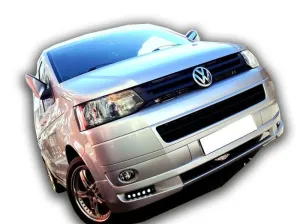 Drs Tuning Transporter Uyumlu T5 (2010 - 2016) Ön Tampon Ek (Plastik)