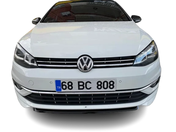 Volkswagen Golf Uyumlu 45419 (2017-2019) Abt Ön Tampon Ek (Plastik)
