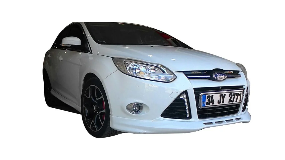 Focus Uyumlu 3 Sedan (2012-2015) Ön Tampon Ek (Plastik)