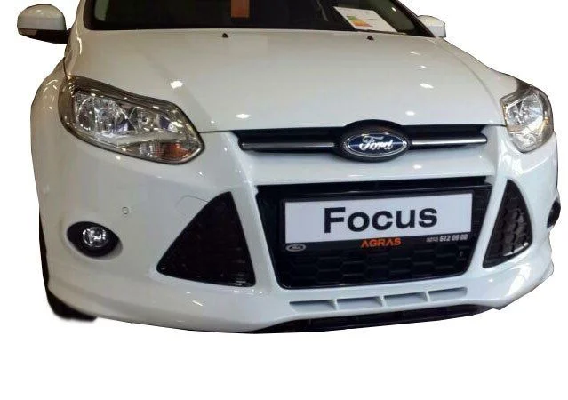 Focus Uyumlu 3 Hatchback (2012-2015) Ön Tampon Ek (Plastik)