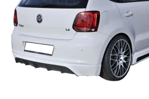 Volkswagen Polo 2009-2017 (6R) uyumlu 6R (2010-2014) Makyajsız Arka Tampon Eki - Difüzör (Plastik) modelleri DRS Tuning'de. Kaliteli malzeme, hızlı kargo ve