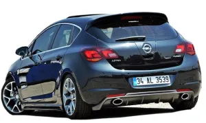 Opel Astra 2009-2015 (J) uyumlu J Hatchback (2010-2012) Makyajsız Arka Tampon Eki - Difüzör (Plastik) modelleri DRS Tuning'de. Kaliteli malzeme, hızlı kargo ve