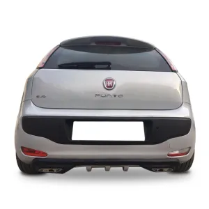 Fiat Punto 2010-2018 (199) uyumlu Evo Egzoz Görünümlü Universal Arka Tampon Eki - Difüzör (Plastik) modelleri Oto Aksesuar Shop'de. Kaliteli malzeme, hızlı