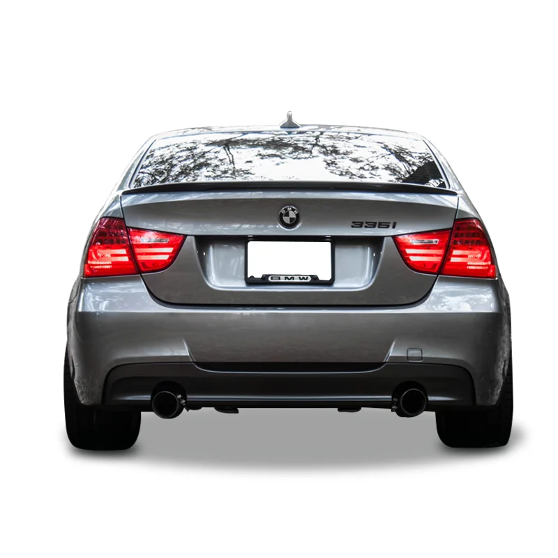 Bmw 3 Uyumlu Serisi E90 2006 - 2011 12844 Arka Tampon Eki - Difüzör (Plastik)