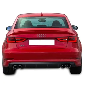 Audi A3 2012-2020 (8V) uyumlu 8V Sedan 2012 - 2016 S-Line S3 Arka Tampon Eki - Difüzör (Plastik) modelleri Oto Aksesuar Shop'de. Kaliteli malzeme, hızlı kargo