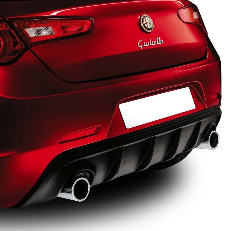 Drs Tuning Alfa Romeo Uyumlu Giulietta Arka Tampon Eki - Difüzör (Plastik)