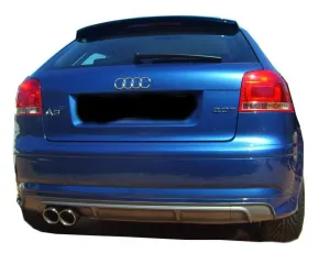 Audi A3 2003-2012 (8P) uyumlu 8P S3 2005 - 2008 2 Kapı Arka Tampon Eki - Difüzör (Plastik) modelleri Oto Aksesuar Shop'de. Kaliteli malzeme, hızlı kargo ve