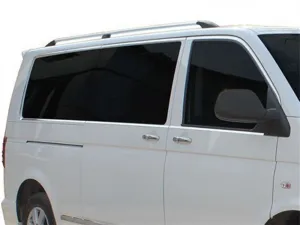 Drs Tuning Transporter Uyumlu T6 Cam Çerçevesi 14 Parça Krom (K.ş) Tek Sürgü 2015 Ve Sonrası