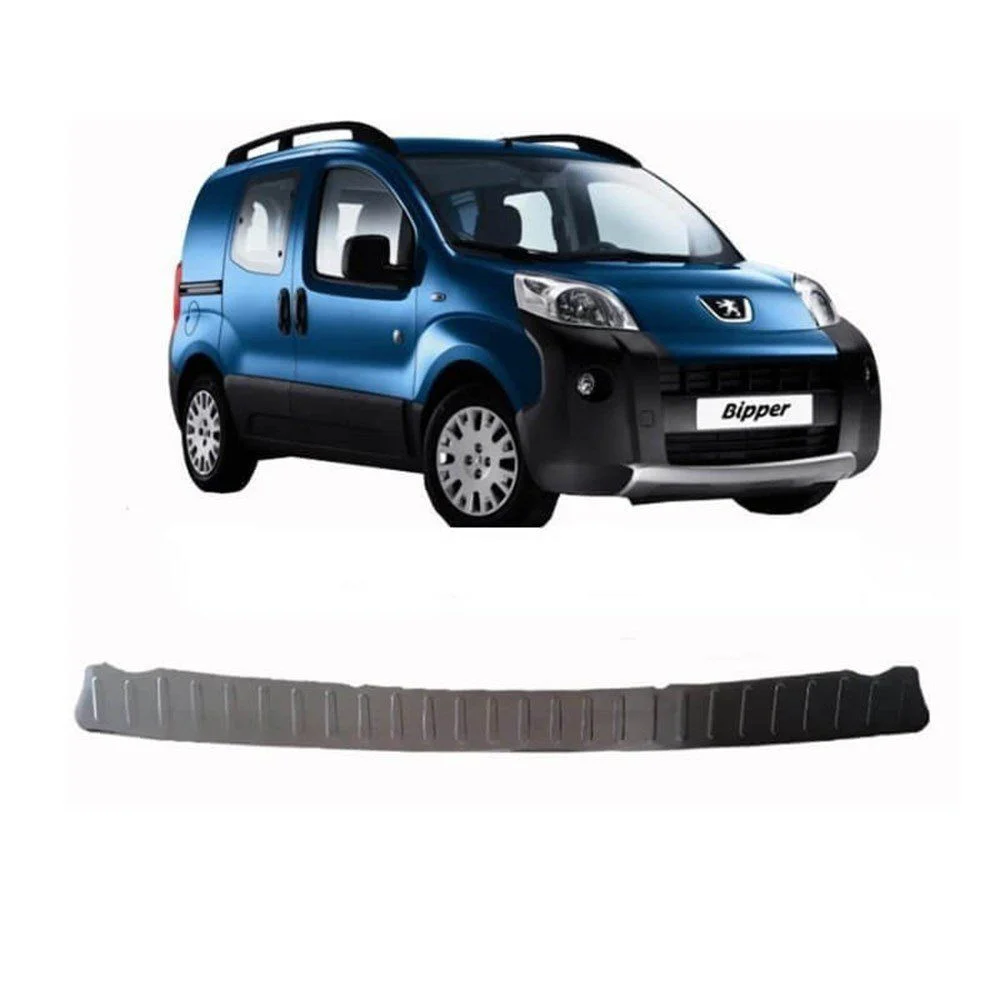Drs Tuning Peugeot Bipper Uyumlu Arka Tampon Eşiği Krom 2008 Ve Sonrası