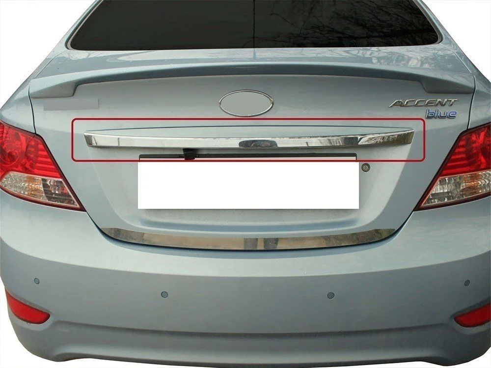 Hyundai Accent Uyumlu Blue Rb Bagaj Çıtası Krom 2011 Ve Sonrası