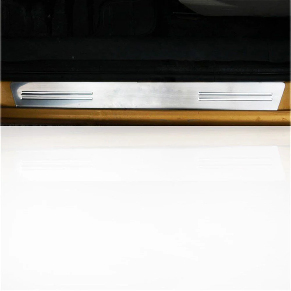 Citroen C3 Uyumlu Kapı Eşiği 4 Parça Krom 2003-2009