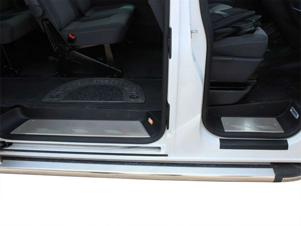 Drs Tuning Transporter Uyumlu T5.5 Kapı Eşiği 4 Parça Krom 2010-2015