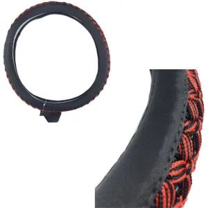 oto uzay uyumlu Direksiyon Kılıfı 38 Cm Siyah Kırmızı Şeritli / Dıkı350-Sk modelleri DRS Tuning'de. Kaliteli malzeme, hızlı kargo ve güvenli alışverişle hemen